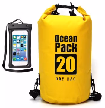 여행과 스포츠를 위한 옥외 도매 대양 팩 5L 10L 15L 20L 수영 500d PVC 방수 건조 자루